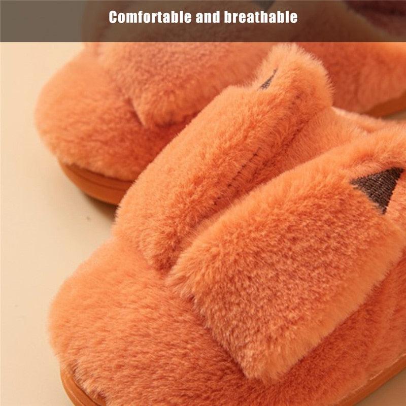 Couples Plush Fur Slippers