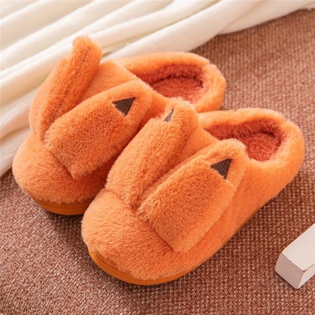 Couples Plush Fur Slippers