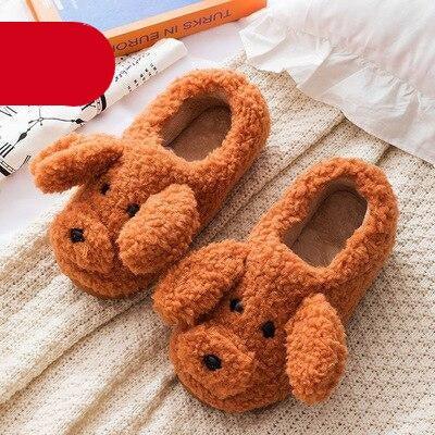 Couples Plush Fur Slippers