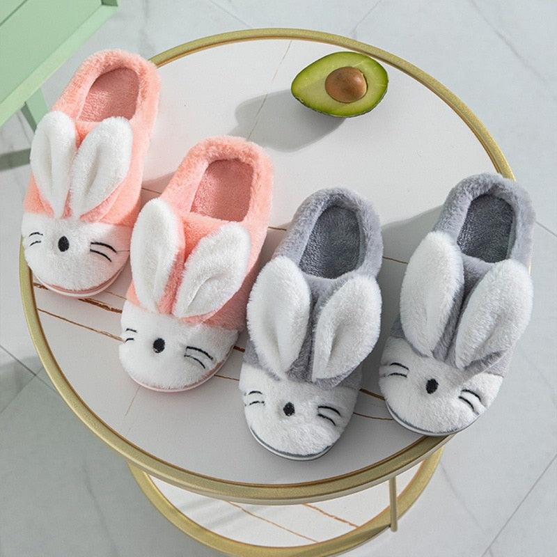 Couples Plush Fur Slippers