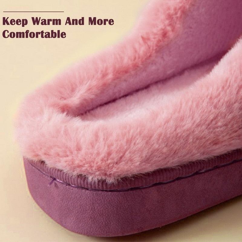 Couples Plush Fur Slippers