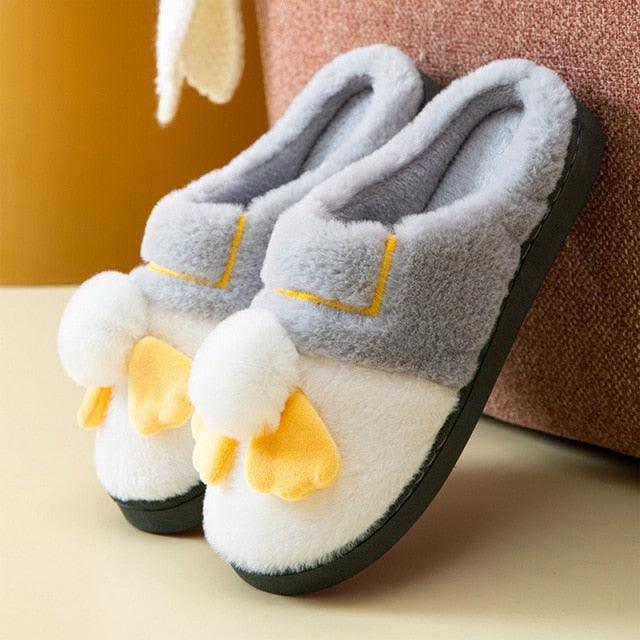 Couples Plush Fur Slippers