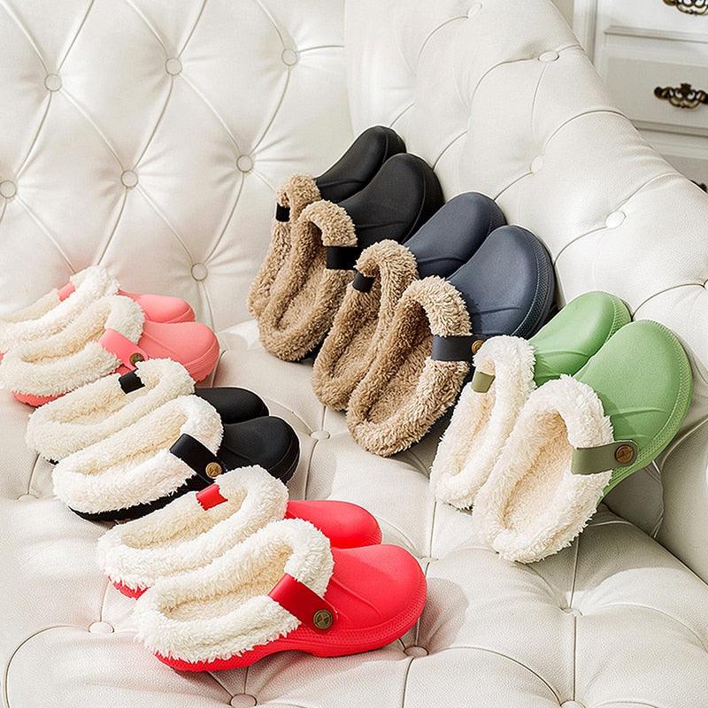 Waterproof Plush Clogs