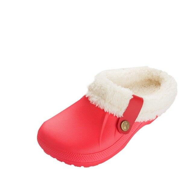Waterproof Plush Clogs